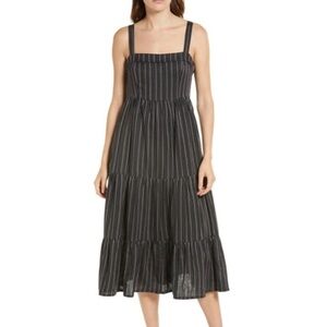 NWT Paige santibel dress slack multi stripe sundress size medium